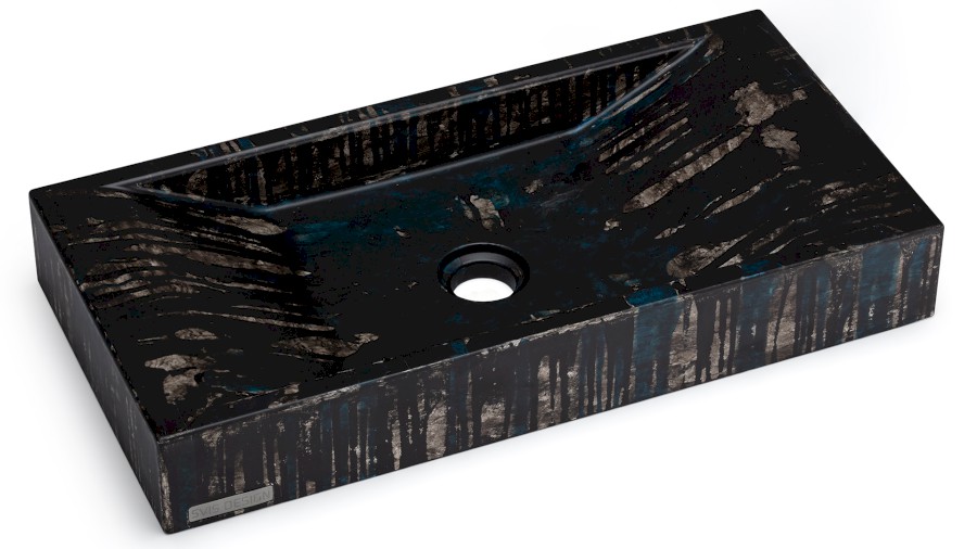 11654-umyvadlo_sirius_basic_blacksmith_blackandblue_01 Umyvadlo 60 cm SIRIUS BASIC - BLACKSMITH, černá a modrá, lak mat