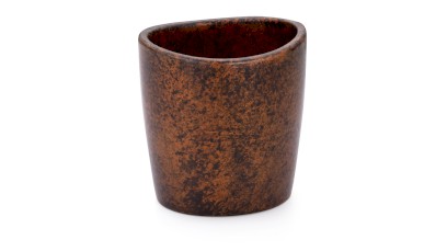 Kelímek ORION BASIC - SMOKED METAL, měděná a černá, lak polomatný