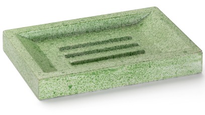 Mýdlenka 15 cm SIRIUS BASIC - SPLASH, zelená, lak mat