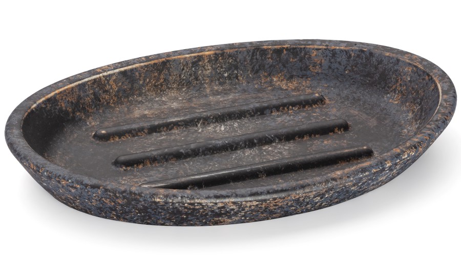 Mýdlenka 15 cm ORION BASIC - DARK STONE modrá, okrová a černá, lak mat