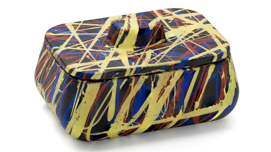 Box s víkem PERSEUS BASIC 001 - PUNK, černá, lak mat