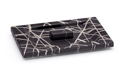 Víko SIRIUS BASIC 001 - PUNK, černá a champagne, lak polomatný