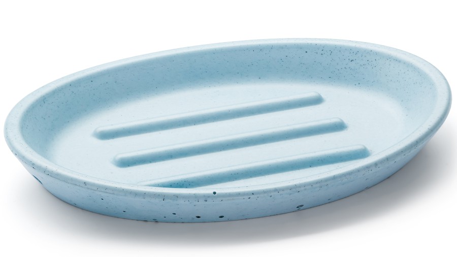 Mýdlenka 15 cm ORION BASIC - velmi světlá kobaltově modrá, bez dekoru, lak mat