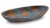 Miska 19 cm ORION BASIC - ALCHEMY modrá, černá a měděná, lak polomatný
