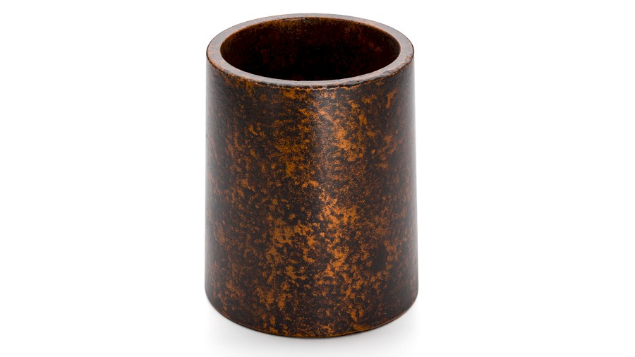 Kelímek COLUMBA BASIC - SMOKED METAL, měděná a černá, lak polomatný