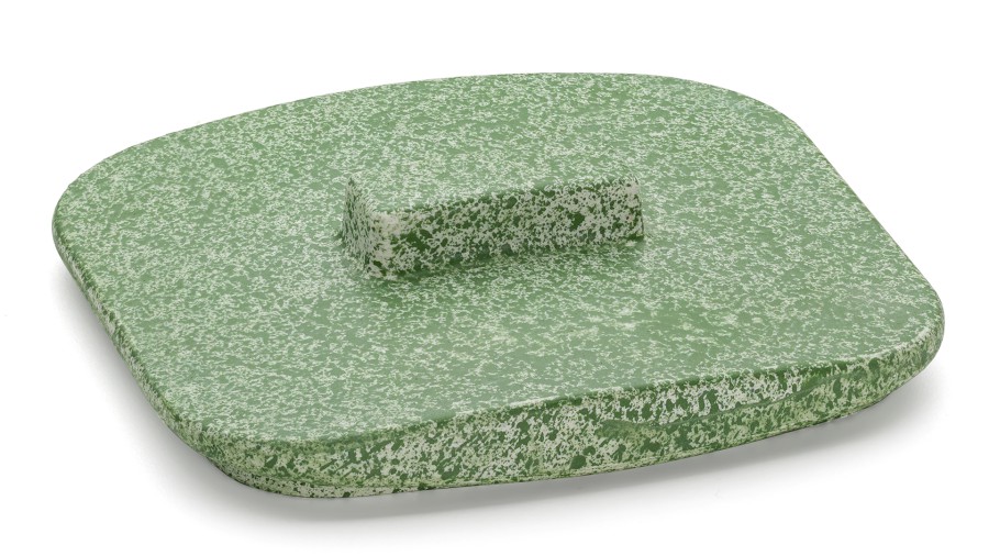 Víko VIRGO BASIC 001 - SPLASH, zelená, lak mat