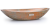Umyvadlo 60 cm ORION BASIC - SMOKED METAL, zelená a měděná, lak polomatný