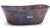 Umyvadlo 50 cm LIBRA BASIC - GRANITE modrá a okrová, lak polomatný