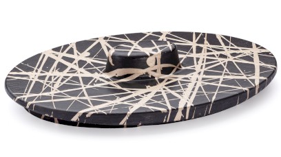 Víko ORION BASIC 001 - PUNK, černá a champagne, lak polomatný