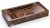 Umyvadlo 60 cm SIRIUS BASIC - SMOKED METAL, černá a měděná, lak polomatný
