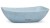 14163-umyvadlo_virgo_hardcore_medium_cobaltblue_01 Umyvadlo 50 cm VIRGO HARDCORE - střední kobaltově modrá, bez dekoru, lak mat