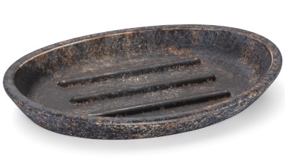 Mýdlenka 15 cm ORION BASIC - DARK STONE modrá, okrová a černá, lak mat