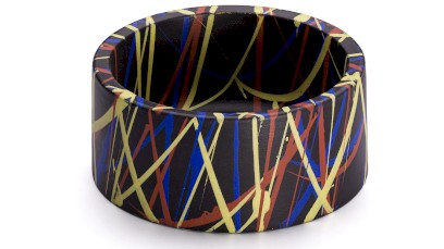 Box COLUMBA BASIC 001 - PUNK, černá, lak mat