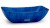 Umyvadlo 50 cm VIRGO BASIC - HURRICANE, modrá, lak mat