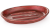Mýdlenka 15 cm ORION BASIC - AGED METAL metalická červená a měděná, lak mat