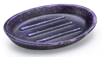 Mýdlenka 15 cm ORION BASIC - VINTAGE fialová, lak polomatný