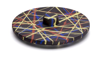 Víko COLUMBA BASIC 001 - PUNK, černá, lak mat